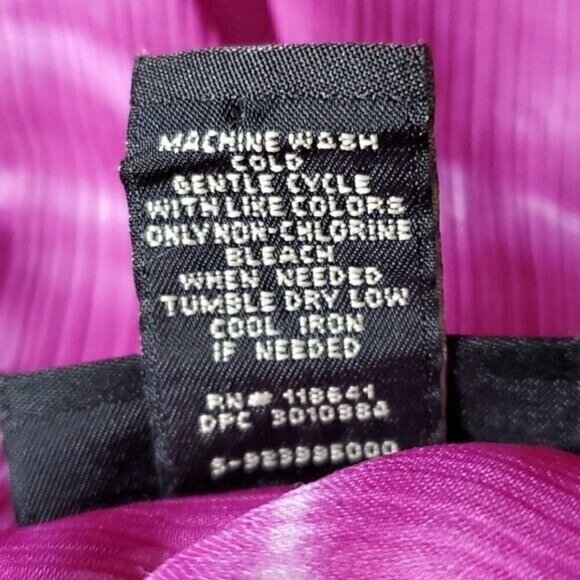 𝅺LANE Bryant Pink Mock Neck Ruffle Front Long Sleeve Tunic Top Plus Size 14/16 - Picture 14 of 14